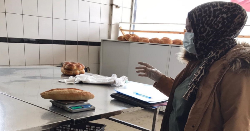 Fırınlarda Ekmek Ağırlık Kontrolü Yapıldı