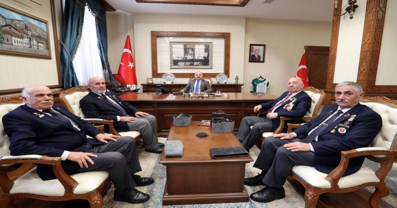 Gaziler'den, Vali Varol'a Ziyaret