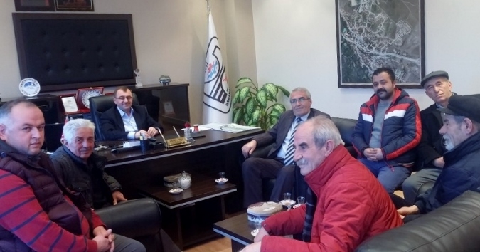 Hamamözü CHP İlçe Teşkilatından Başkan DESTEBAŞ ‘a Ziyaret.