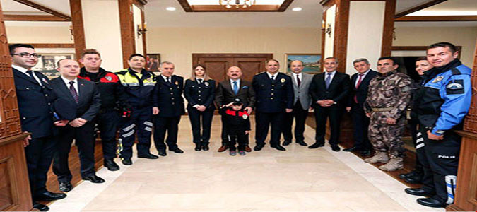     İl Emniyet Müdürü ve teşkilatından ziyaret