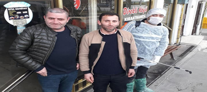 Kahveciler Odası 450 İşletmesini Dezenfekte Ettirdi