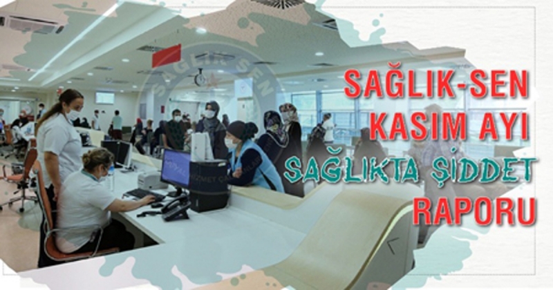 Kasım Ayı Sağlıkta Şiddet Raporu