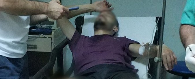  Kavgayı Ayırırken Hastanelik Oldu