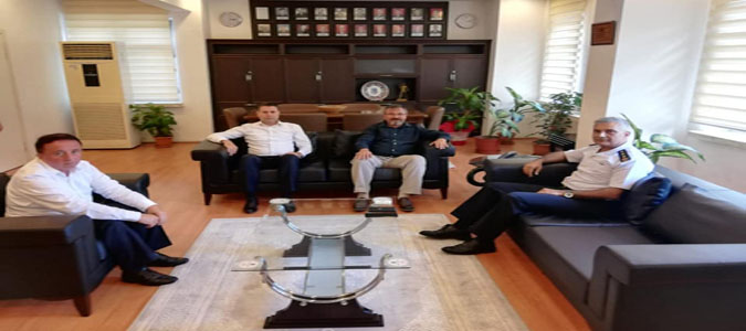Komutana CHP’den Ziyaret