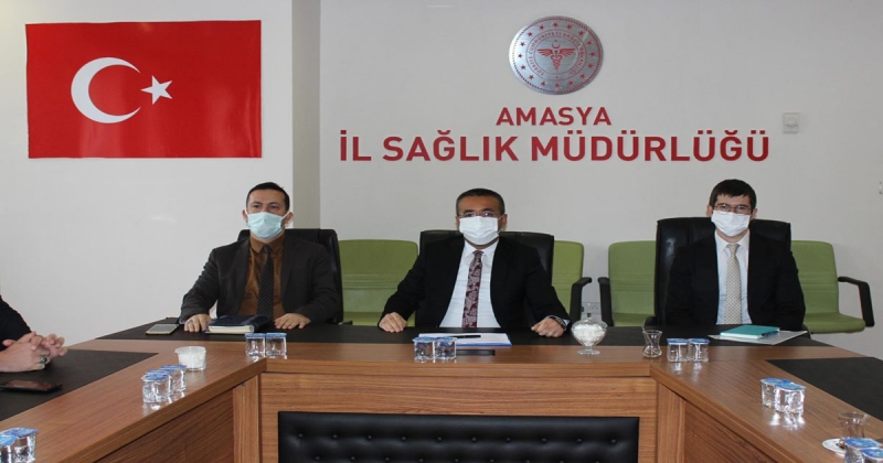 Koronavirüs Salgını ile Mücadele Değerlendirme Toplantısı Yapıldı
