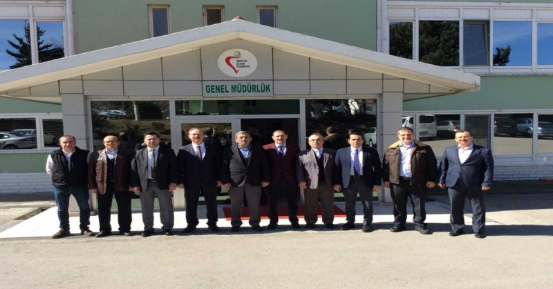 KÜSİ Heyeti, Suluova’da Firmalara Yönelik Bilgilendirme Ziyaretlerinde Bulundu