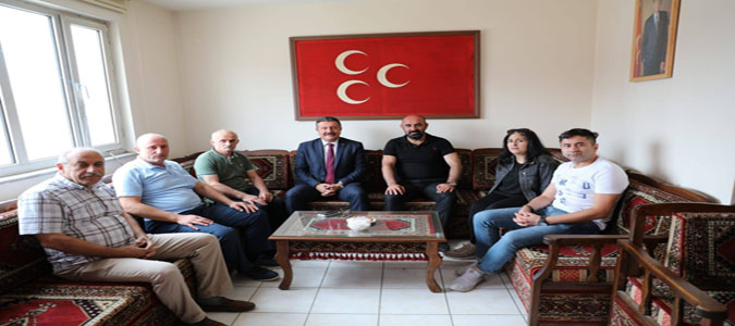 Merzifon Belediye Başkanı Alp Kargı’dan Merzifon'daki Siyasi Partilere Ziyaret