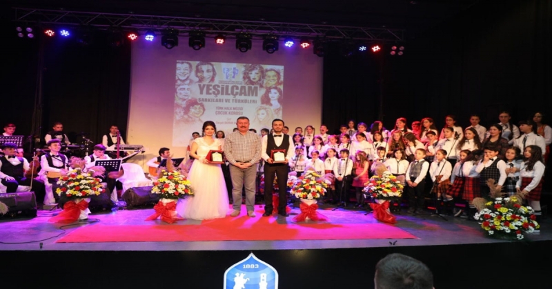 Merzifon Belediyesi Çocuk Korosu'ndan Türk Halk Müziği Konseri