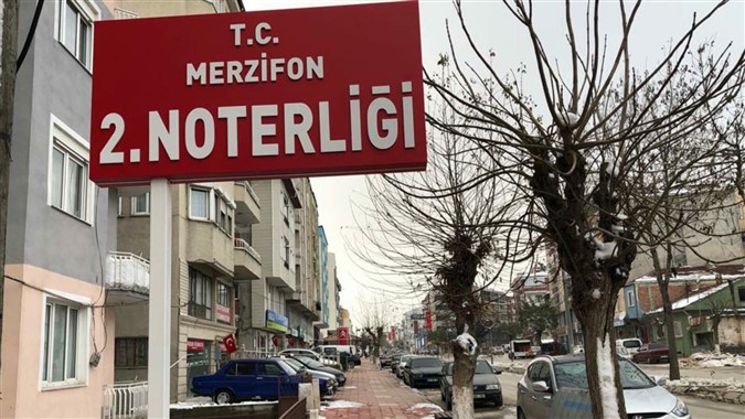 Merzifon 2. Noterliği'ne Kavuşuyor