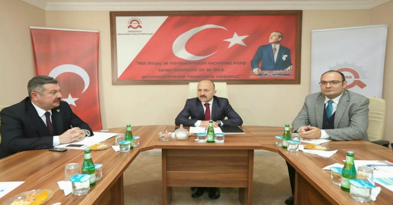 Merzifon Organize Sanayi Bölgesi Müteşebbis Heyeti Toplantısı Gerçekleştirildi
