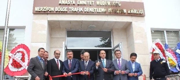 Merzifon'a Yeni Bölge Trafik İstasyonu Açılışı Yapıldı