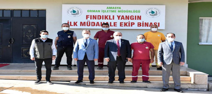 Orman Genel Müdür Yardımcısı Özkaya Amasya’daydı