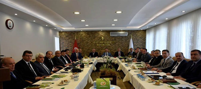 Orman İşletme Müdürleri Toplantısı Bafra'da Yapıldı
