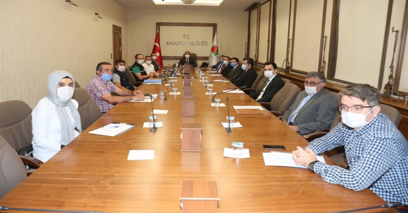 Orman Yangınları ile Mücadele Komisyonu Toplantısı Yapıldı