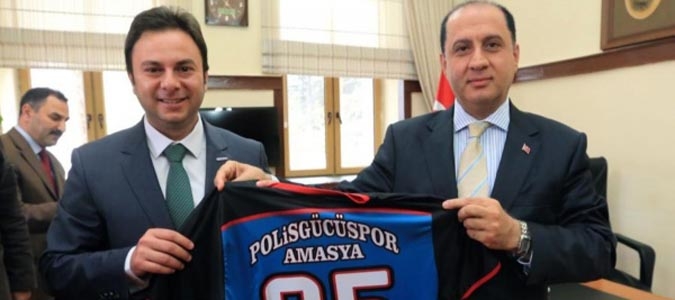Polis Gücü Spor Kulübünden Vali Çomaktekin’e ziyaret