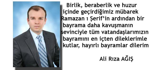 RAMAZAN BAYRAMI TEBRİĞİ - ALİ RIZA AĞIŞ
