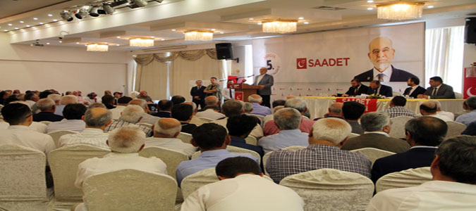 Saadet Partisi Genel Başkanı Karamollaoğlu Amasya İl Kongresine Katıldı.