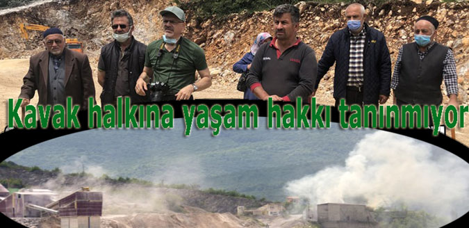 SAMÇEP Sözcüsü Özdağ inceledi: Kavak Halkına Yaşam Hakkı Tanınmıyor
