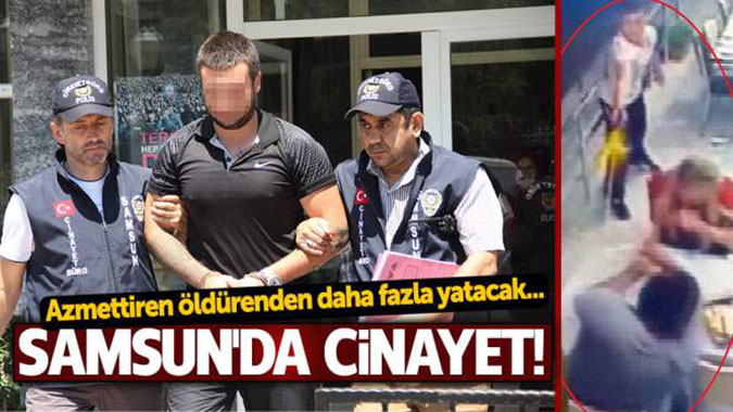 Samsun'da cinayet! 