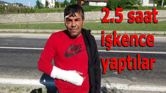  Samsun'da evine polis gibi gelip 2.5 saat işkence yaptılar
