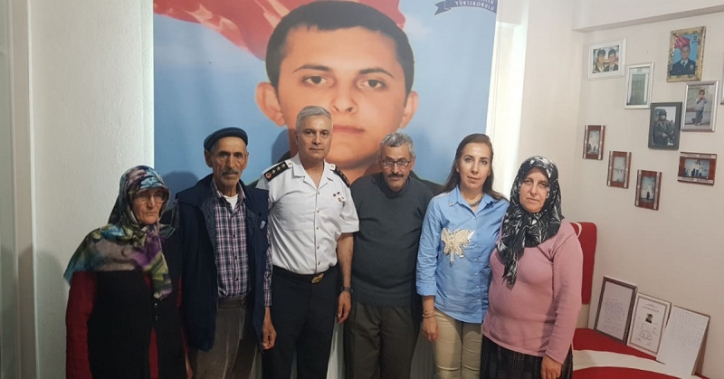 Şehit Babalarına Babalar Günü Ziyareti