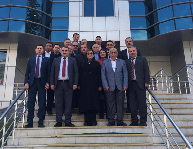Serpil Saraçoğlu'ndan Esnaf Odaları Birliğine Ziyaret