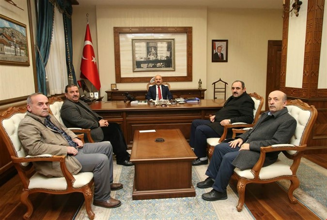 Suluova Taşovalılar Derneğinden Vali Varol'a Ziyaret