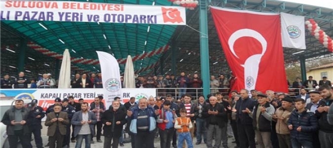 Suluova'da Semt Pazarı Dualarla Kuruldu