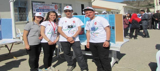 TAŞOVA'da  TÜBTAK 4006 BİLİM FUARI  TANITIMI YAPILDI