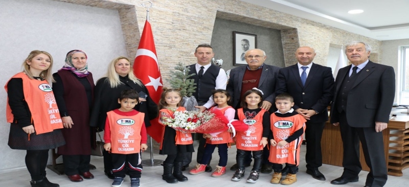 TEMA Vakfı Amasya İl Temsilciliği'nden, Kösterelioğlu'na Ziyaret