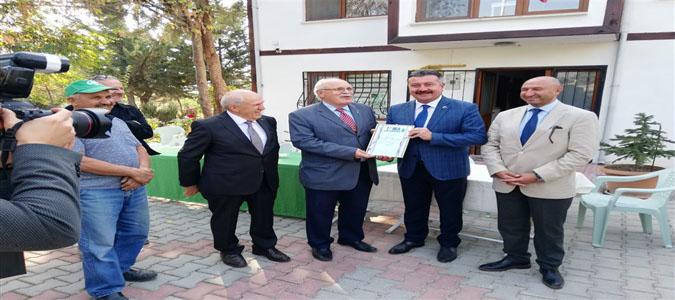 Tema Vakfı'ndan Başkan Kargı'ya Teşekkür Plaketi