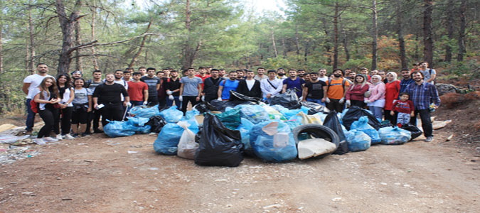 ‘Temiz Vatanım’ Sloganlı Çevre Etkinliği Amasya’da Yapıldı