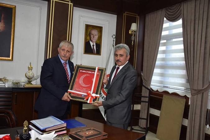 Türk Eğitim-Sen'den Başkan Sarı'ya  Ziyaret