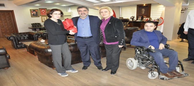 Türkiye Sakatlar Derneğinden ziyaret