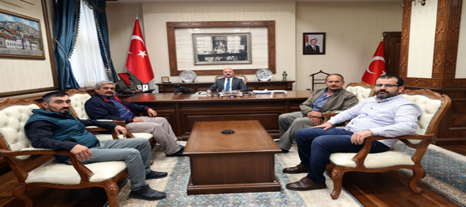 Vali Dr. Osman Varol, Köy Muhtarlarının Dinledi