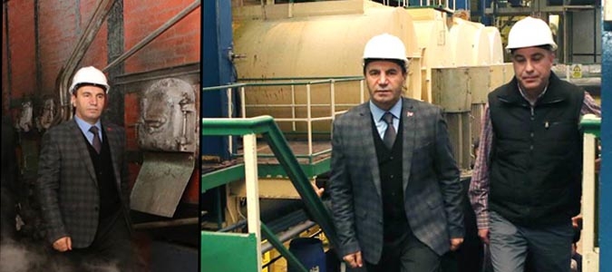 Vali Işık Şeker Fabrikasını Ziyaret Etti