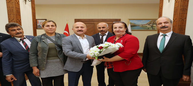 Vali Varol, 19 Ekim Muhtarlar Günü Dolayısıyla Kabul Ettiği Muhtarların Günlerini Kutladı