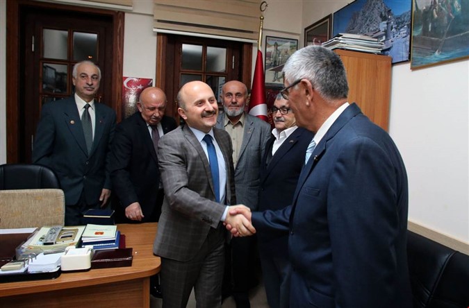 Vali Varol 'Muharip Gaziler Derneği'ni Ziyaret Etti