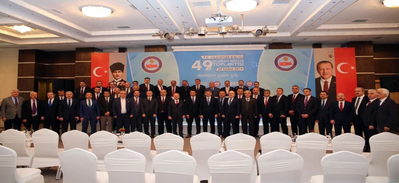 Vali Varol, Vilayetler Birliği’nin 49. Olağan Genel Meclis Toplantısına Katıldı