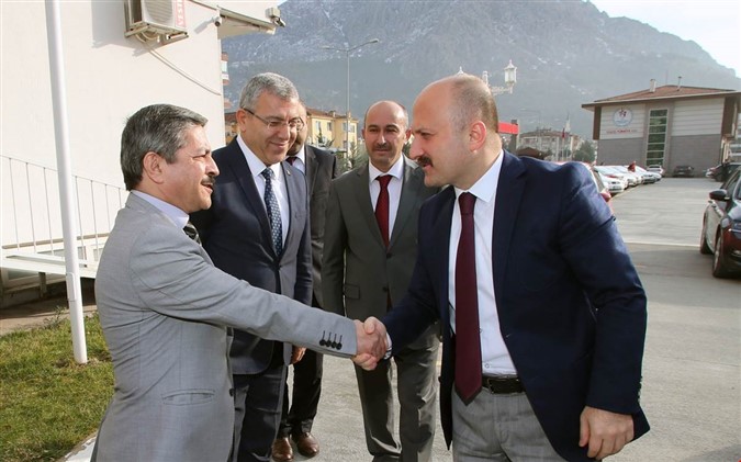 Vali Varol'dan Göreve Başlayan Kadir Kılıç'a Hayırlı Olsun ziyareti