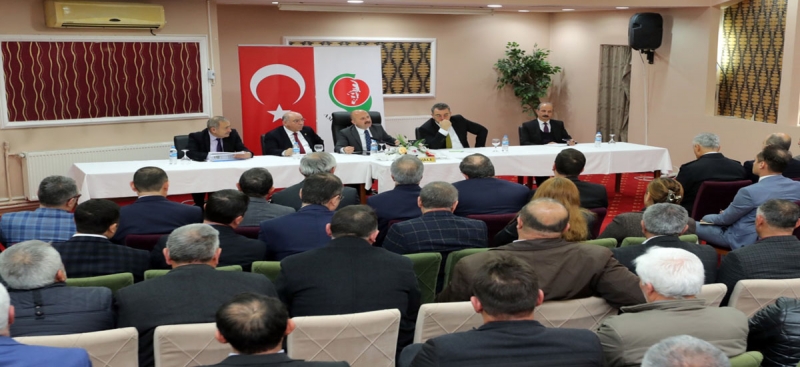 Vali Varol,Muhtarlarla Bir Araya Geldi
