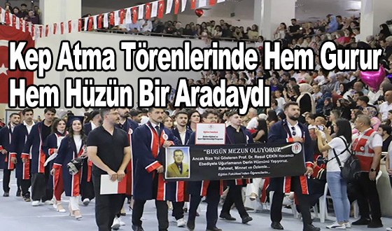 Kep Atma Törenlerinde Hem Gurur Hem Hüzün Bir Aradaydı
