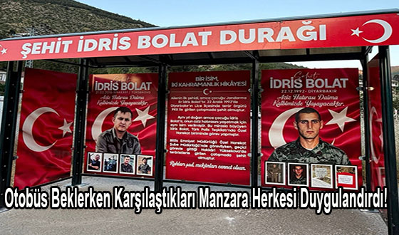 Otobüs Beklerken Karşılaştıkları Manzara Herkesi Duygulandırdı!