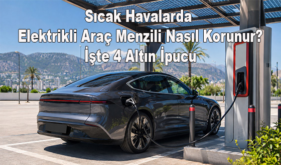 Sıcak Havalarda Elektrikli Araç Menzili Nasıl Korunur? İşte 4 Altın İpucu