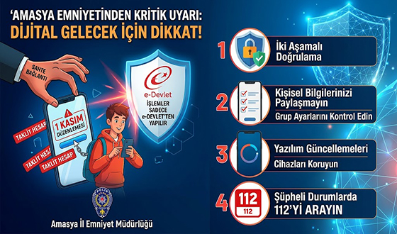 AMASYA EMNİYETİNDEN 