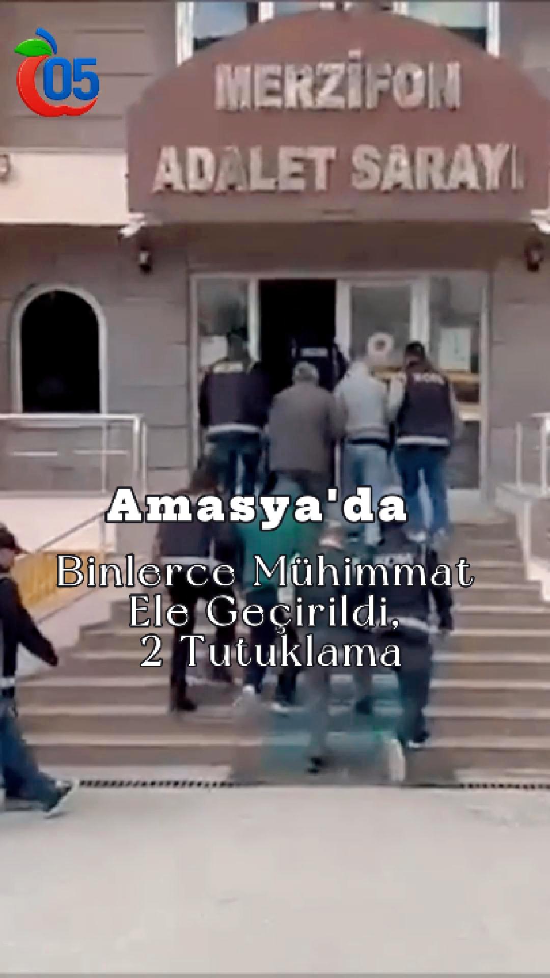 Amasya'da Binlerce Silah Elegeçirildi
