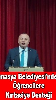Amasya Belediyesi’nden Öğrencilere Kırtasiye Desteği